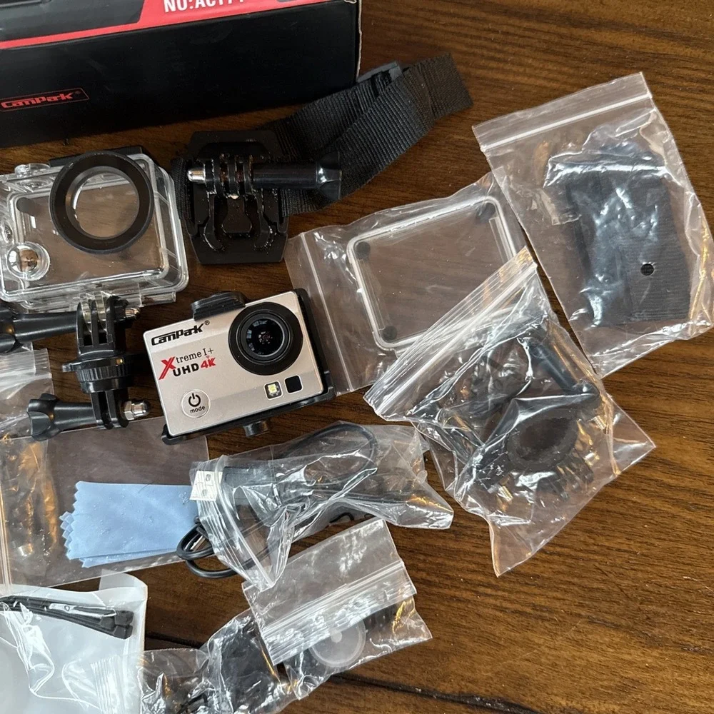 Campark ACT74 Xtreme I+ UHD 4K Action Camera - Waterproof/ Clear Case‎ - Wi-Fi -